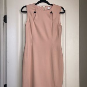 NWT Calvin Klein blush pink dress
